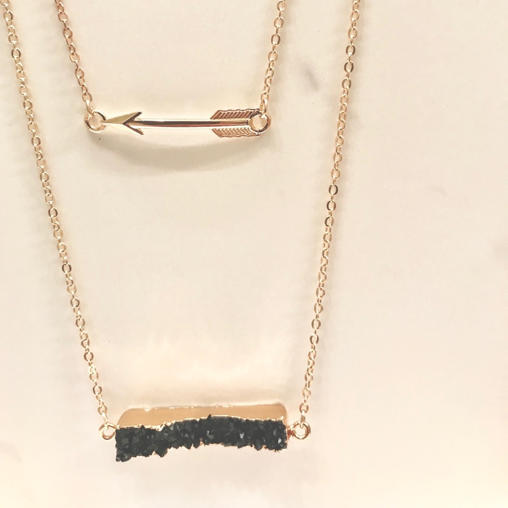 Layered necklace